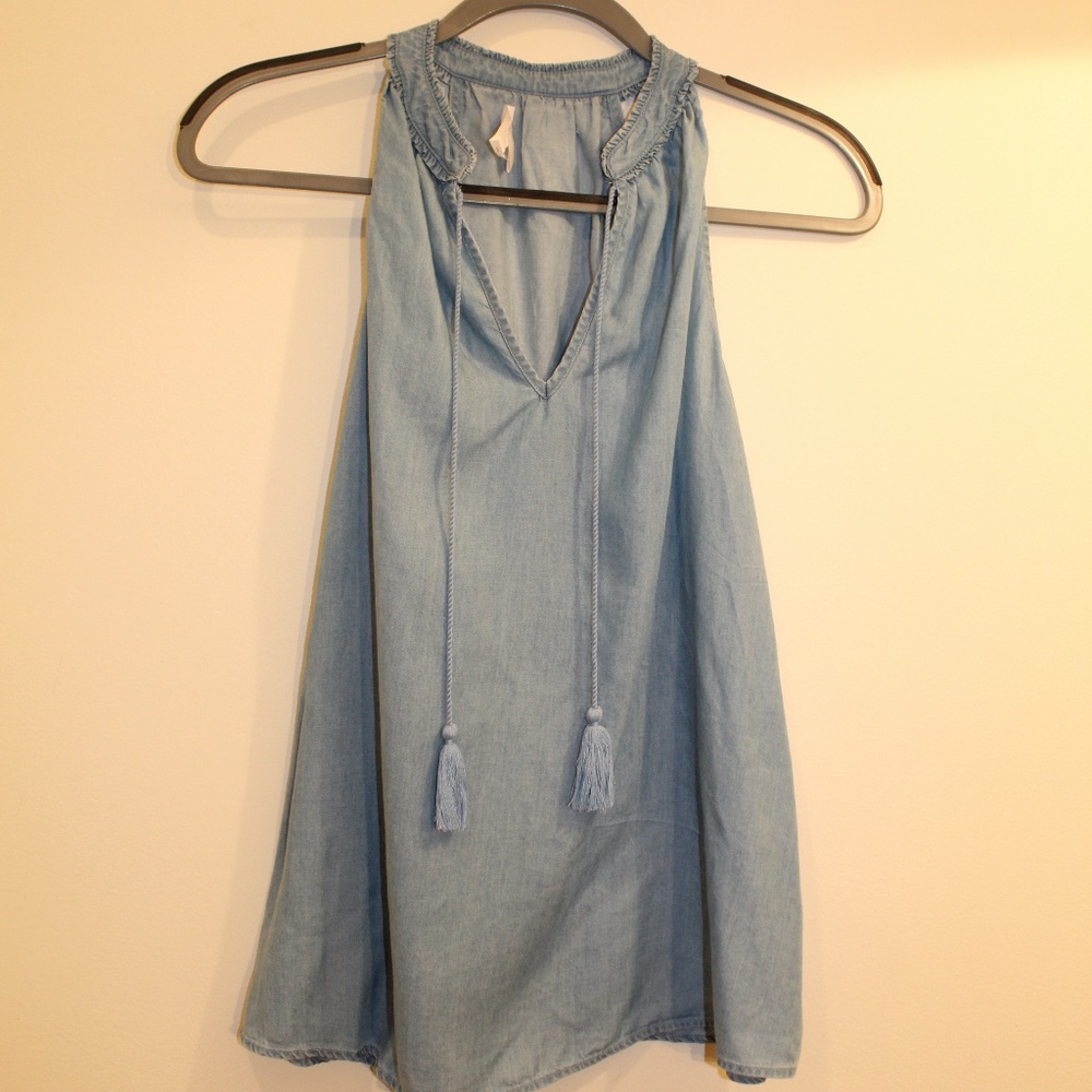 NWT Denim Tank Top